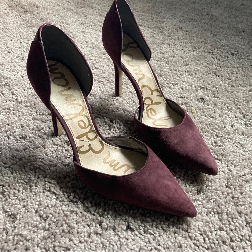 Sam Edelman suede pumps